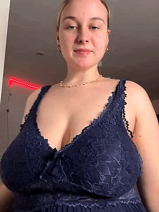 Do my boobs make your cock hard?'