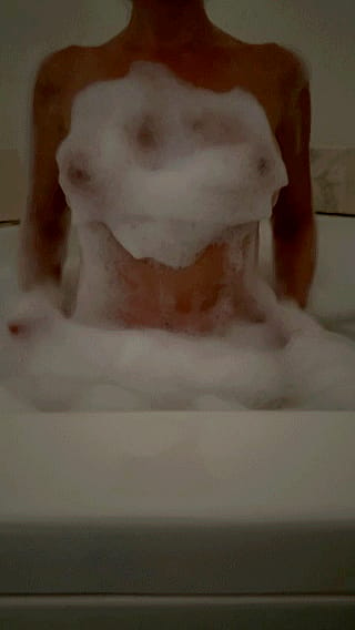 Nothing beats a bubble bath'