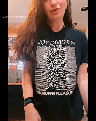 A Joy Division drop, naturally'