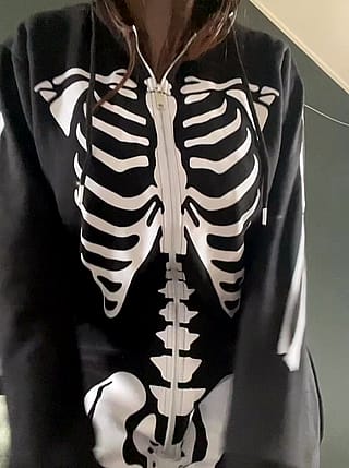 Tits on a… skeleton. (Reveal)'