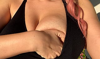 Natural tits bounce the best'