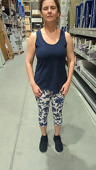 Boob flash at Lowe's ;)'