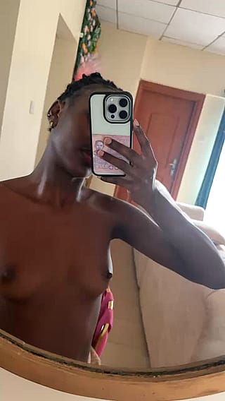 My boobs look perfect in the mirror'